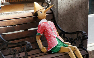 Panca d’autore per Pinocchio